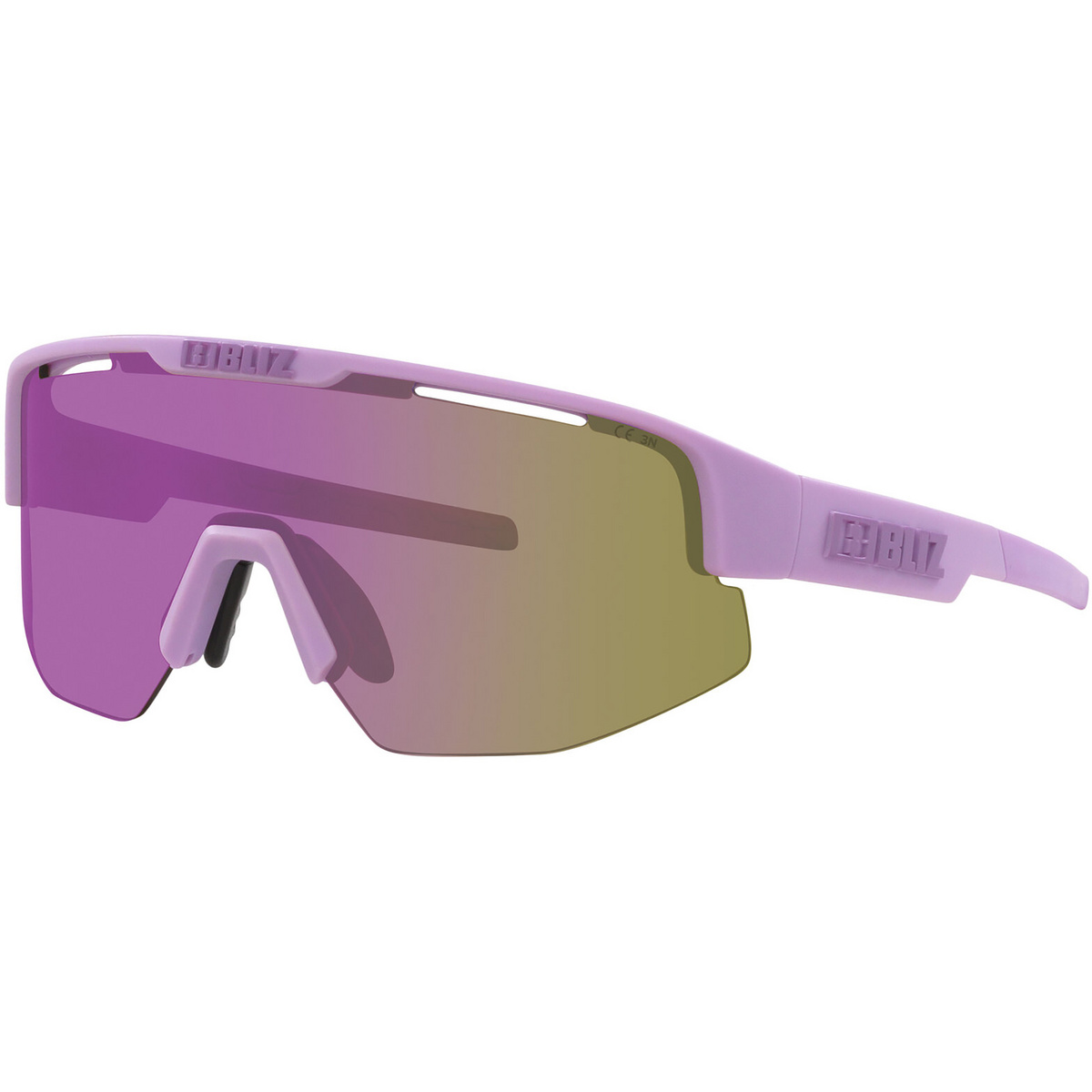 Bliz Occhiali sportivi Matrix Small (Taglia One Size, Viola)