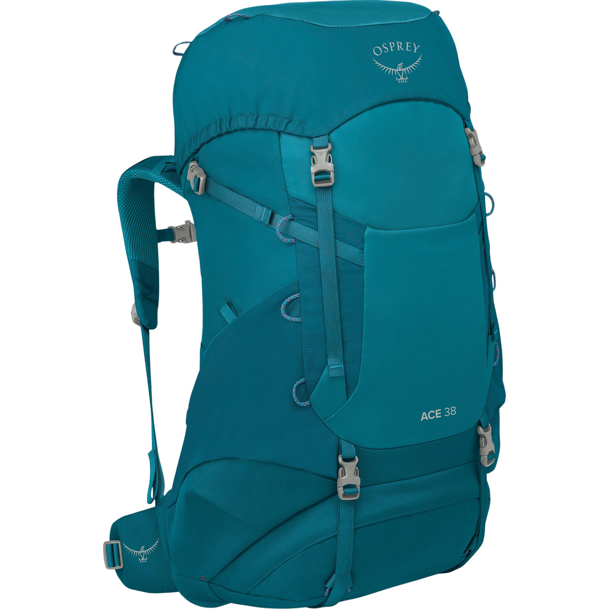 Osprey Kinder Ace 38 Rucksack (Größe 38L, blau)