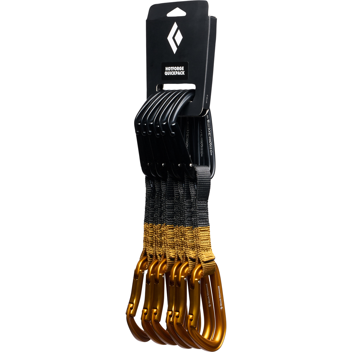 Image of Black Diamond Set di rinvii Hotforge 12 cm confezione da 6 pezzi