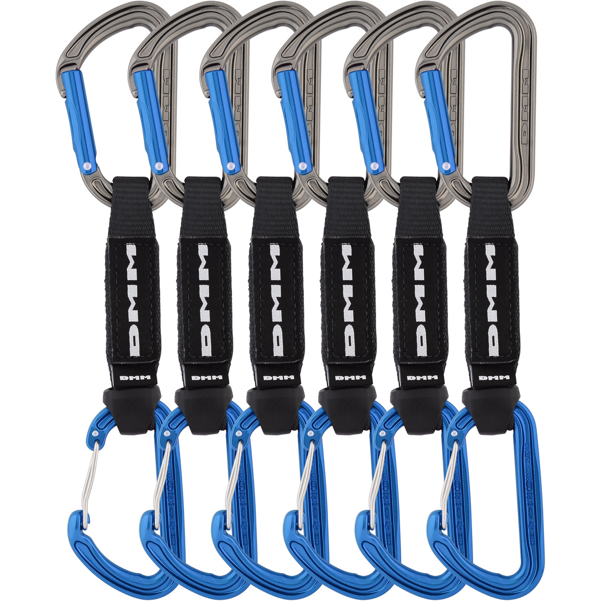 DMM Shadow/Spectre Hybrid 6er Pack Expresssets (Größe 12CM, blau)