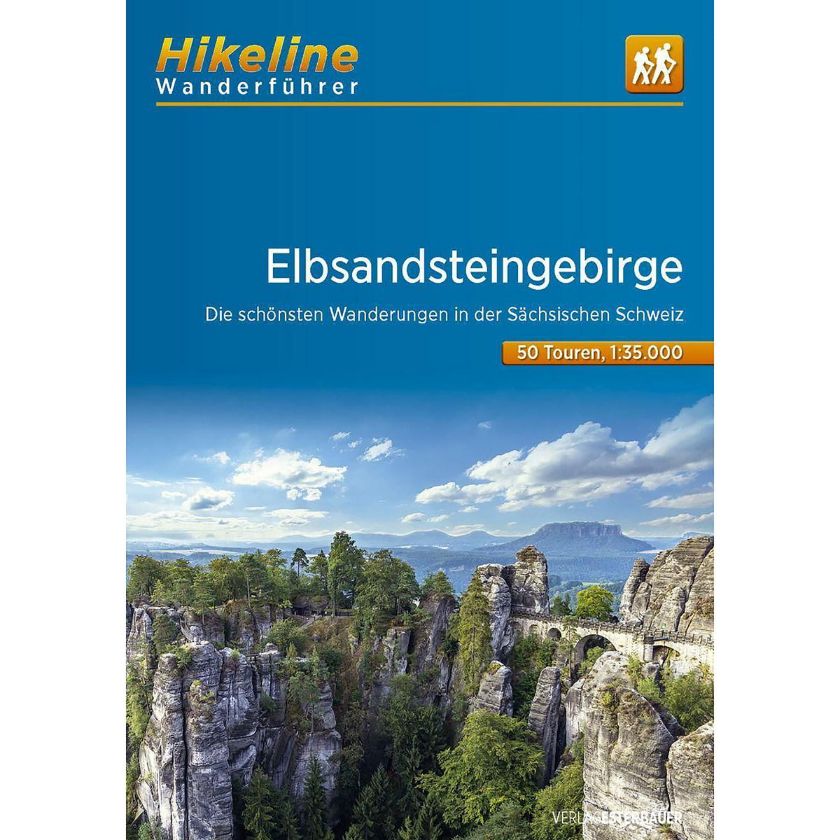 Image of Esterbauer Elbsandsteingebirge Hikeline Wanderführer