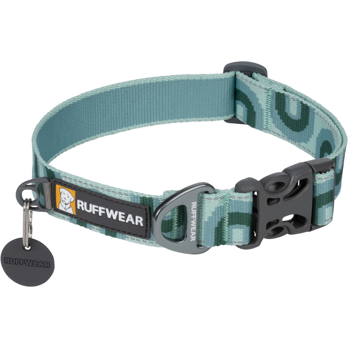Ruffwear Collare per cani Crag Collar (Taglia 28-36cm, Turchese)