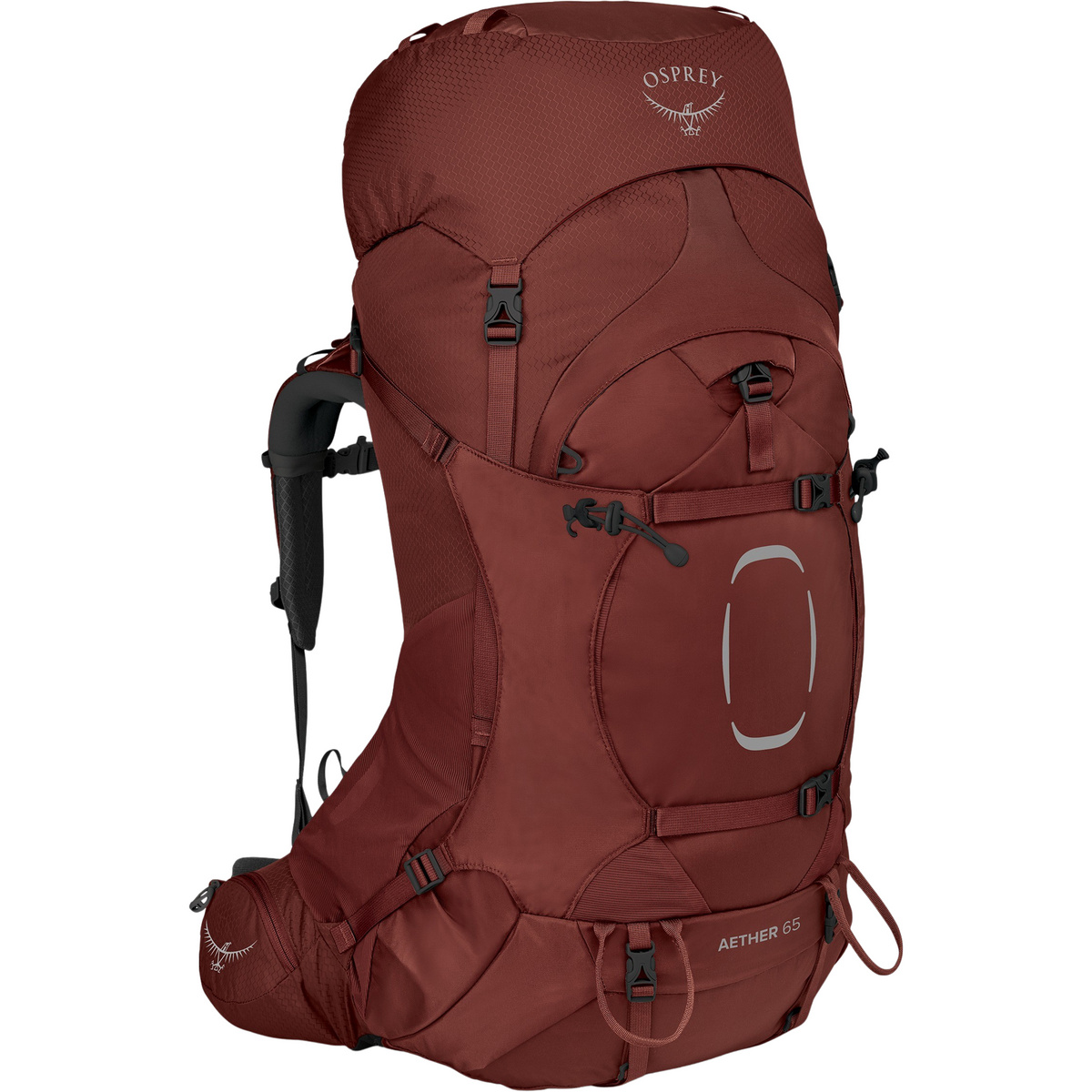 Osprey Uomo Zaino Aether 55 (Taglia 65L | L-XL, Rosso)