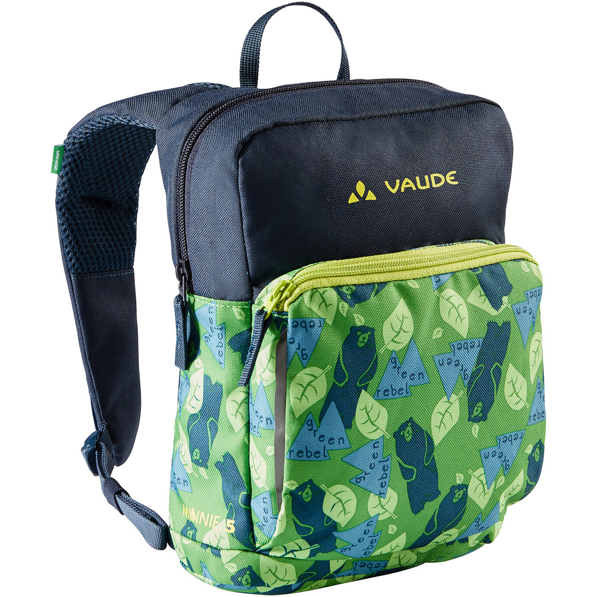 Vaude Bambino Zaino Minnie 5 (Taglia 5L, Verde)