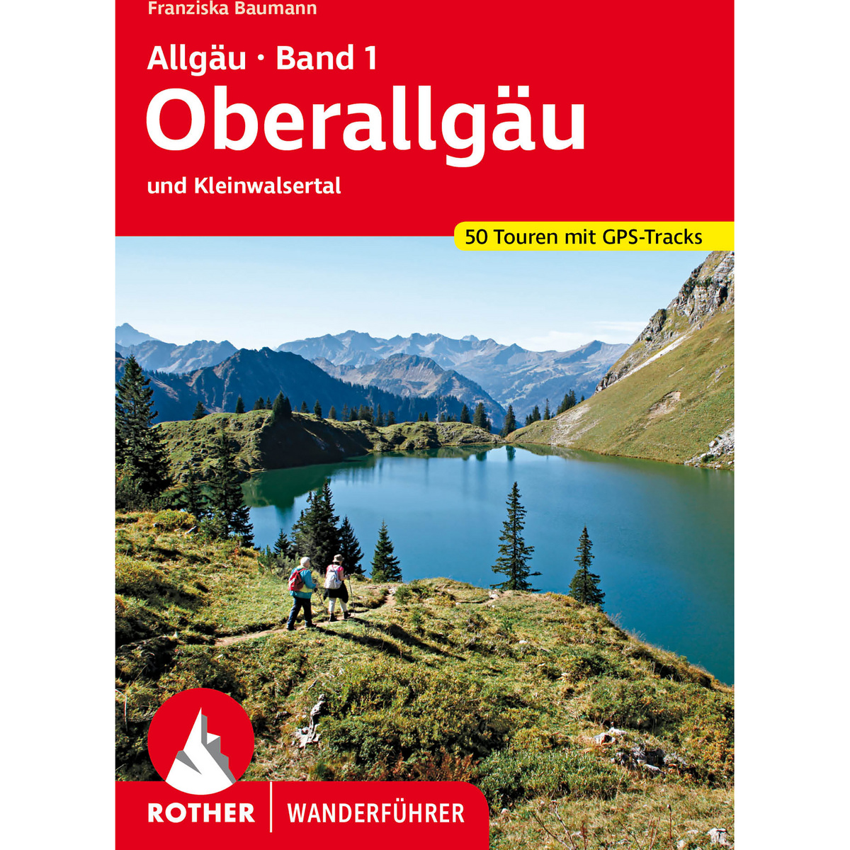 Rother Allgäu 1, Oberallgäu u Kleinwalsertal Wanderführer (Größe One Size, 15. Aufl. 2023)