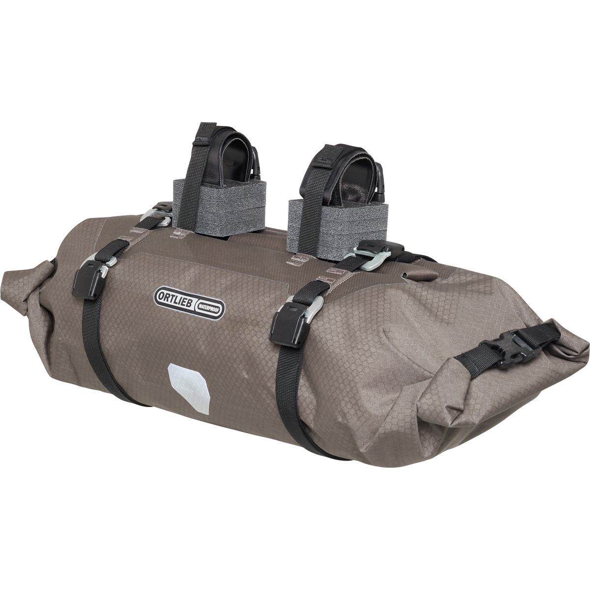 Ortlieb Borsa bikepacking Handlebar-Pack 9 (Taglia 9L, Grigio)