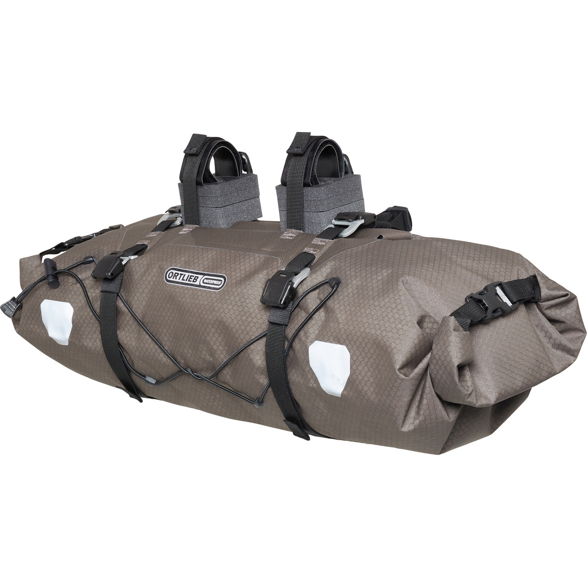 Ortlieb Borsa bikepacking Handlebar-Pack 15 (Taglia 15L, Grigio)