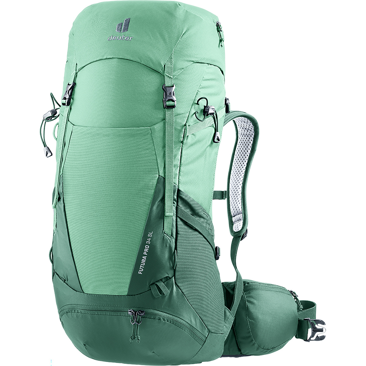 Deuter Damen Futura Pro 34 SL Rucksack (Größe 34L, gruen)