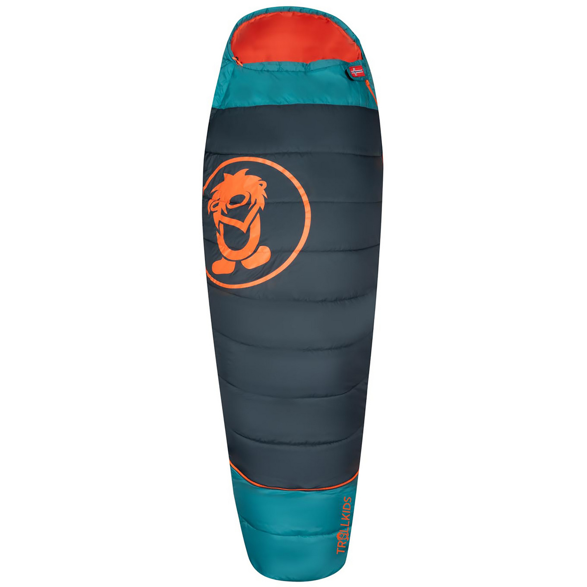 Trollkids Kinder Fjell Dreamer Schlafsack (Größe max. 170cm, blau)