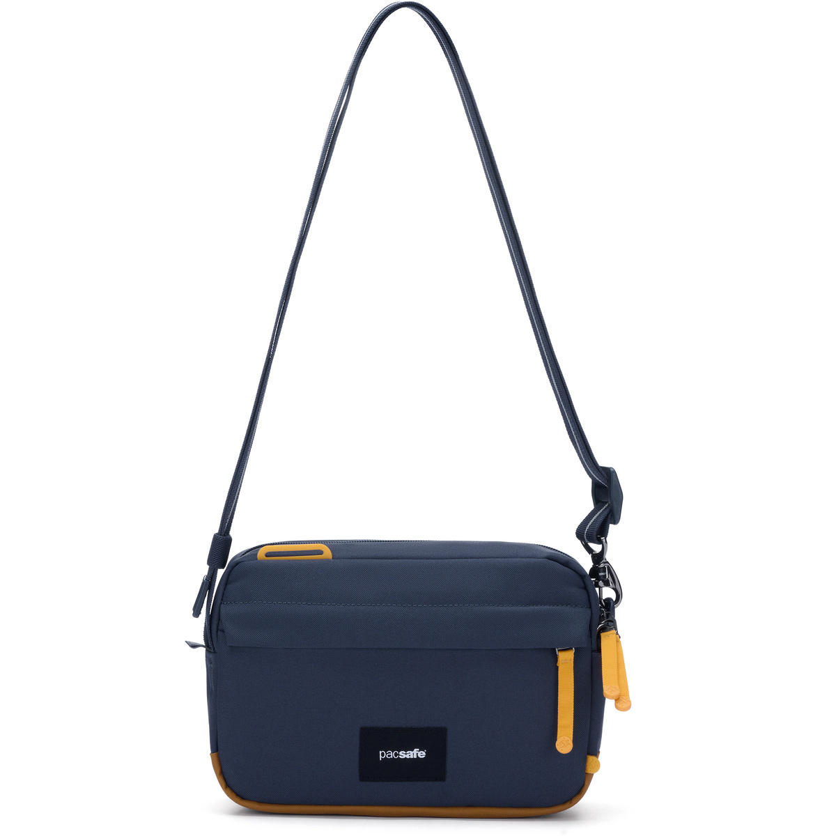 Pacsafe Borsa a tracolla Go (Taglia 2.5L, Blu)