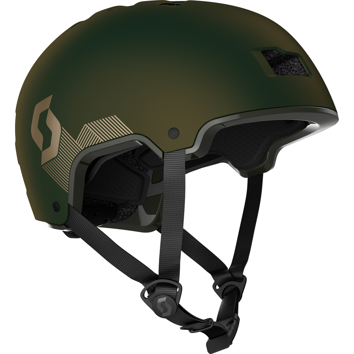Scott Jibe Fahrradhelm (Größe 54-58CM, oliv)