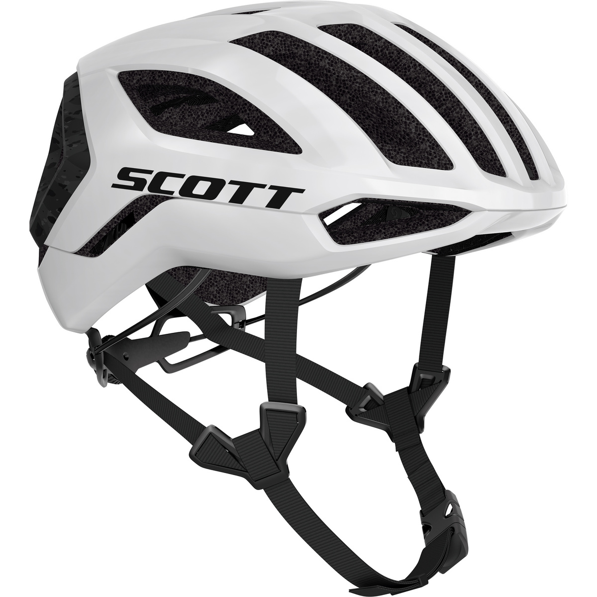 Scott Centric Plus Fahrradhelm (Größe 51-55CM, weiss)
