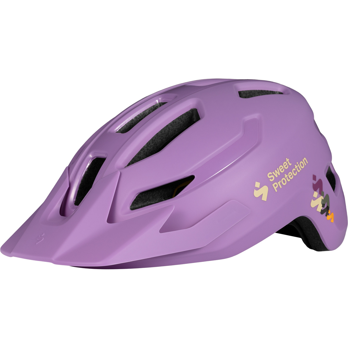 Sweet Protection Kinder Ripper Fahrradhelm (Größe 48-53CM, lila)