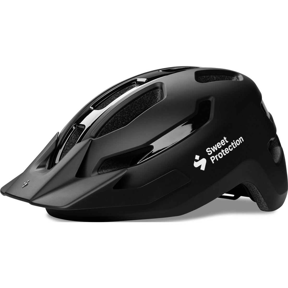 Sweet Protection Kinder Ripper Fahrradhelm (Größe 48-53CM, schwarz)