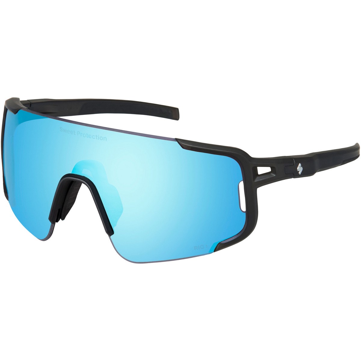 Sweet Protection Occhiali sportivi Ronin RIG Reflect (Taglia One Size, Nero)