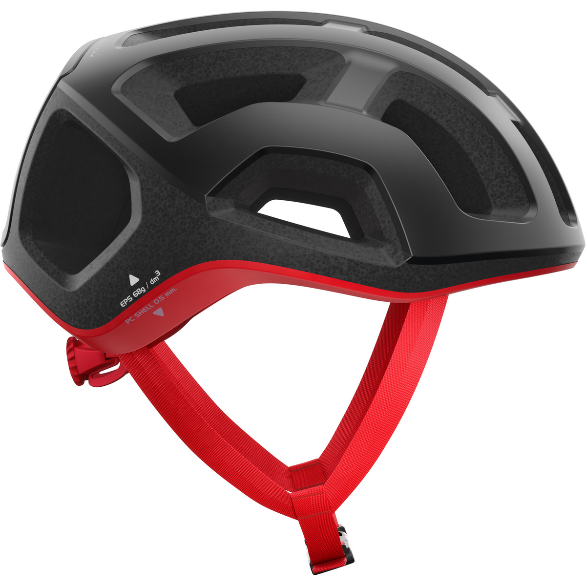POC Ventral Lite Fahrradhelm (Größe 54-59CM, schwarz)