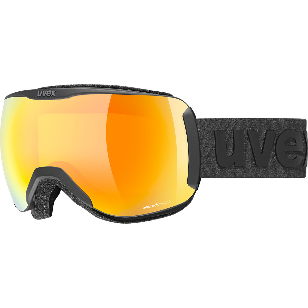 Uvex Lunettes de ski Downhill 2100 CV (taille One Size, Noir)