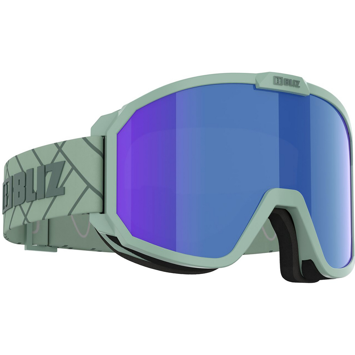 Bliz Maschera da sci Rave (Taglia One Size, Blu)