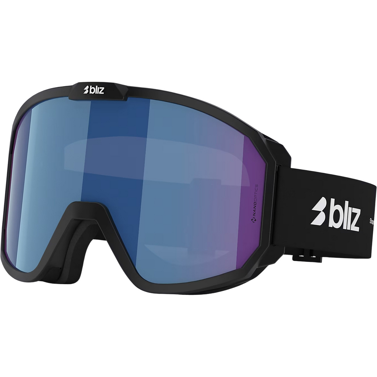 Bliz Rave Skibrille (Größe One Size, schwarz)