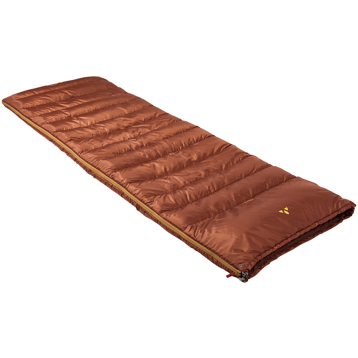 Vaude Alpsee 400 Dwn Schlafsack (Größe max. 185cm , braun)
