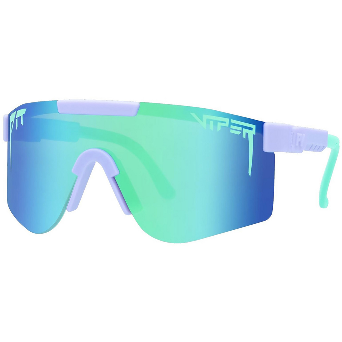 Pit Viper Occhiali da sole The Original - Leonardo Polarized (Taglia DOUBLE WIDE, Viola)