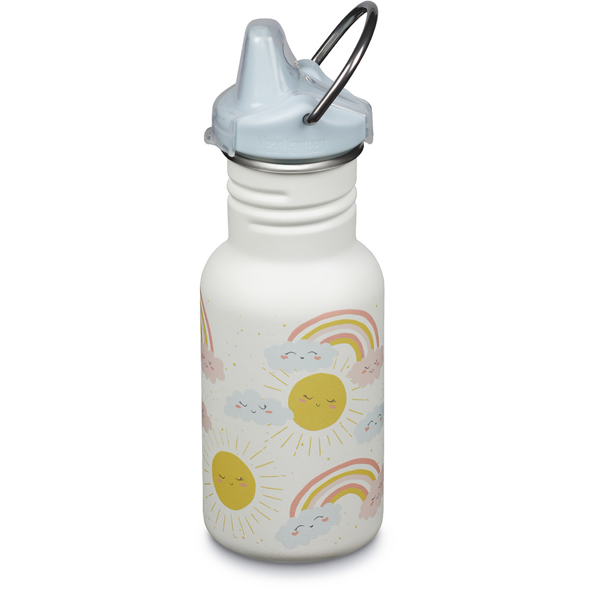 Klean Kanteen Kinder Classic Narrow Sippy Cap Trinkflasche (Größe 355ml, blau)