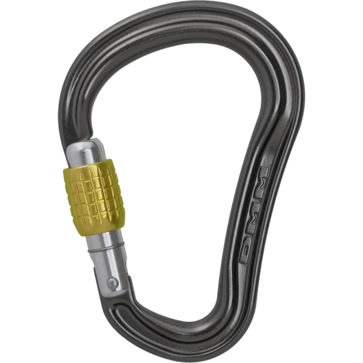 DMM Shadow HMS Screwgate Karabiner (Größe One Size, titanium-lime)