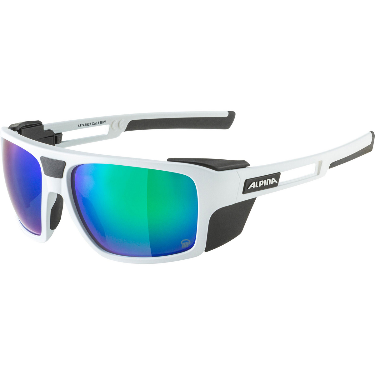 Alpina Skywalsh Gletscherbrille (Größe ONE SIZE, grau)