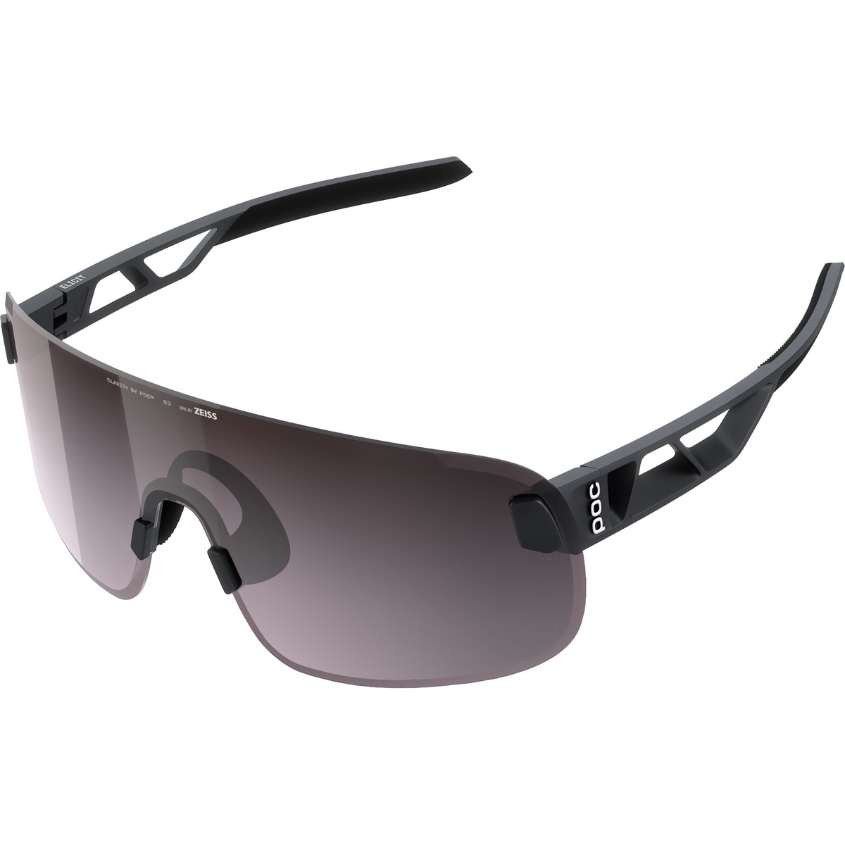 POC Elicit Sportbrille (Größe ONE SIZE, schwarz)