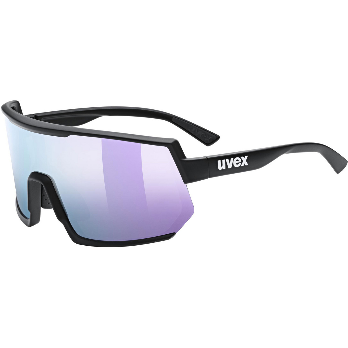 Uvex Lunettes de sport Sportstyle 235 (taille One Size, Noir)