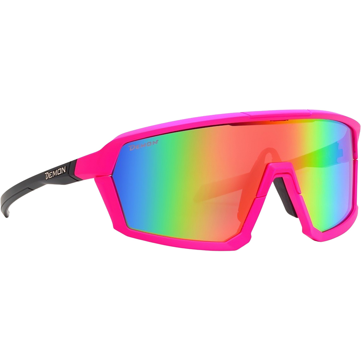 Demon Occhiali sportivi Gravel (Taglia One Size, Magenta)