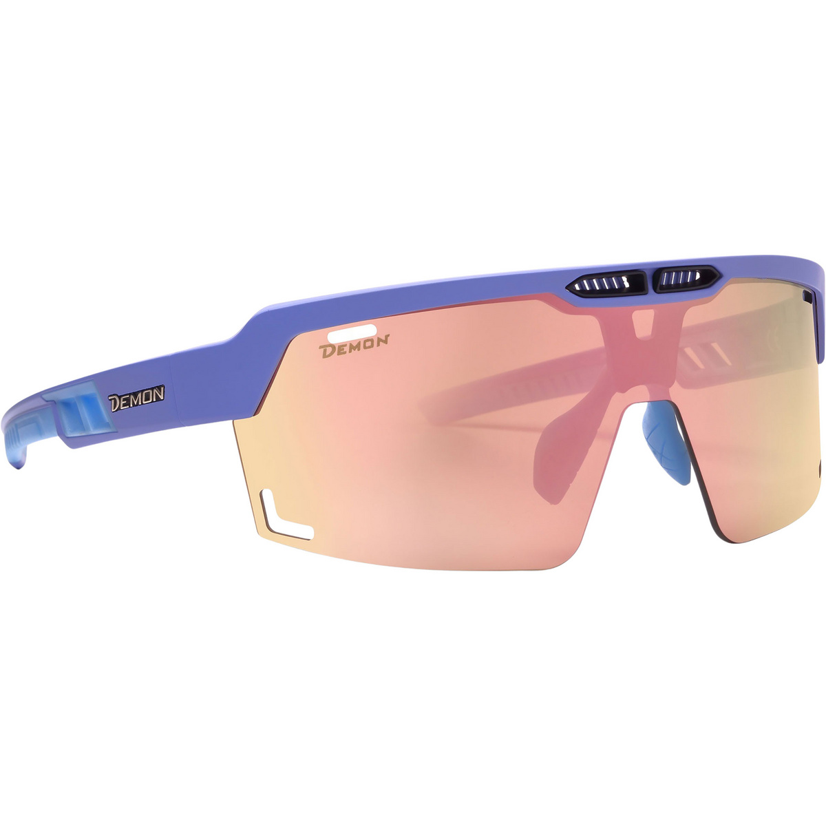 Demon Speed Vent Sportbrille (Größe One Size, blau)