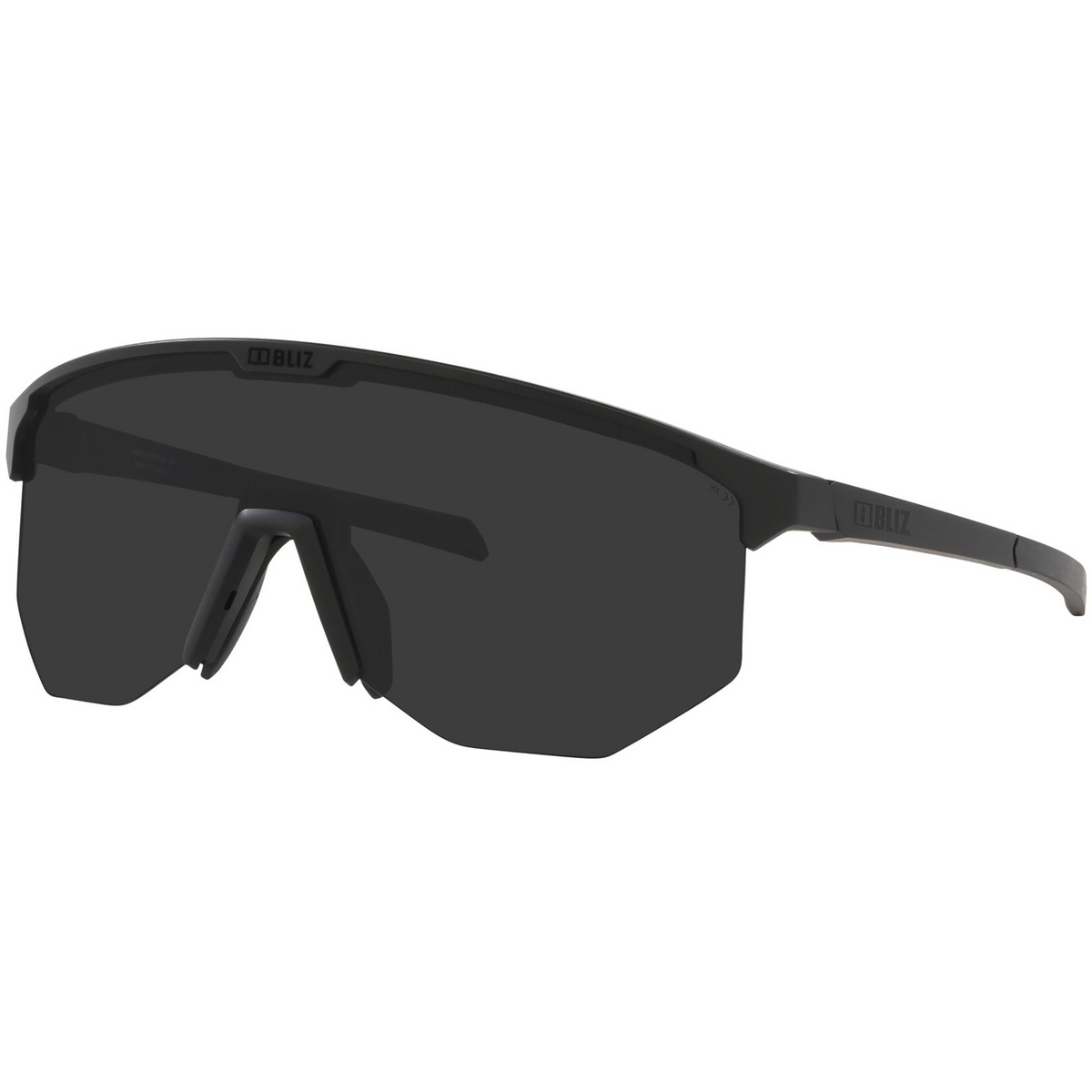 Bliz Hero Sportbrille (Größe One Size, schwarz)