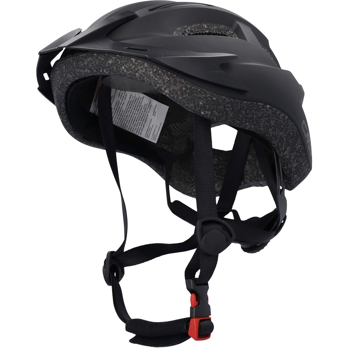 CMP Kinder Bike Helm (Größe 48-52CM, schwarz)