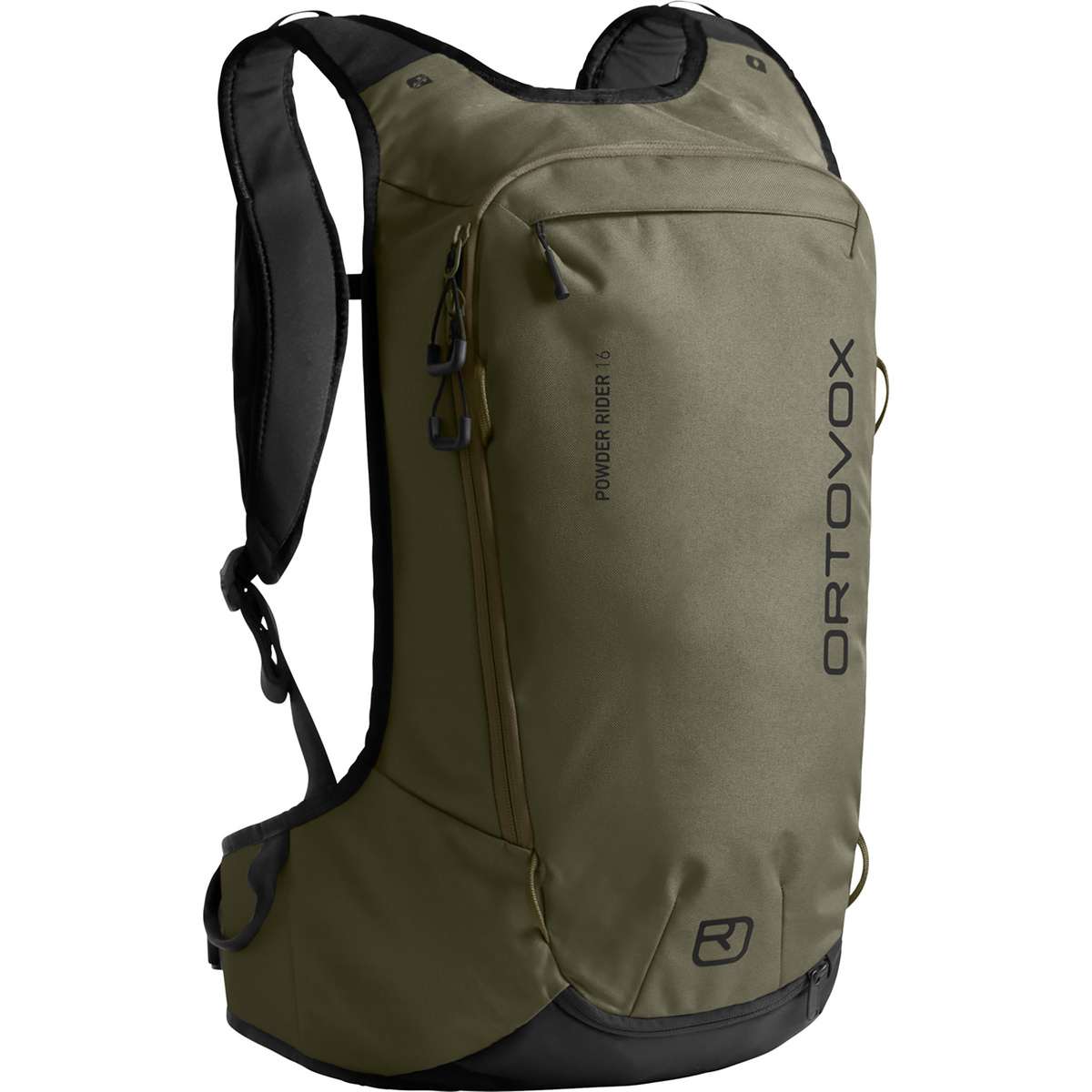 Ortovox Zaino Powder Rider 16 (Taglia 16L, Verde oliva)