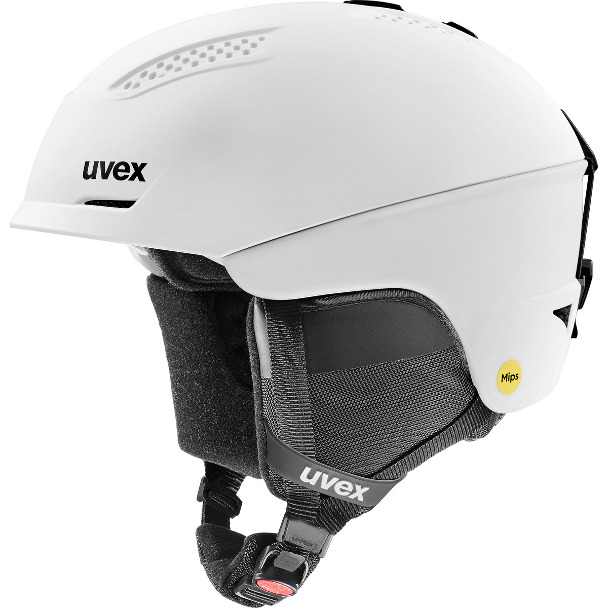 Uvex Casco da sci Ultra MIPS (Taglia 59-61CM, Bianco)