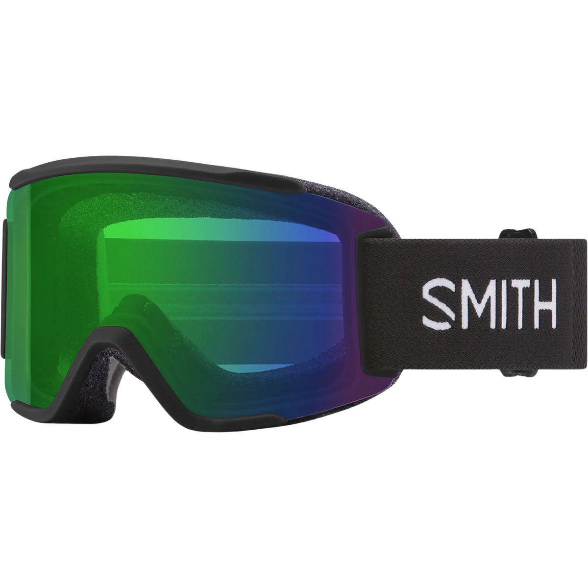 Smith Squad S ChromaPOP Skibrille (Größe One Size, schwarz)