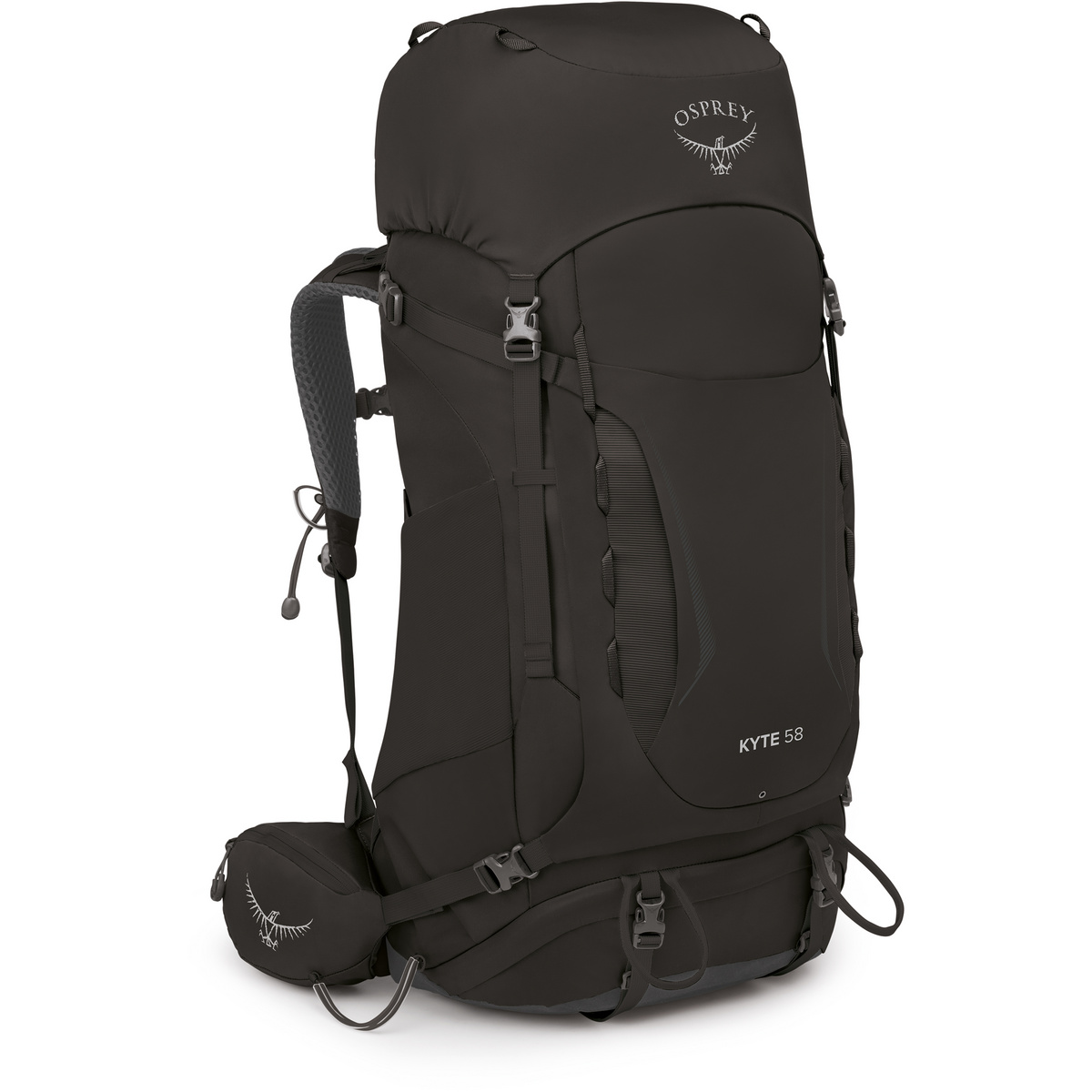 Osprey Damen Kyte 58 Rucksack (Größe 58L | M-L, schwarz)