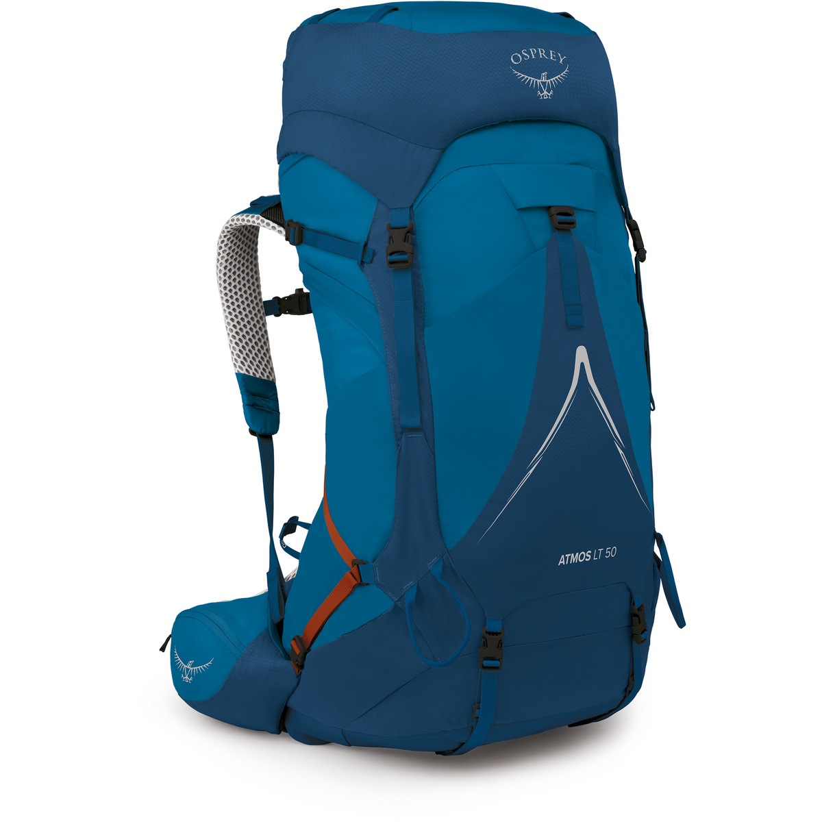 Osprey Uomo Zaino Atmos AG LT 50 (Taglia 50L | L-XL, Blu)