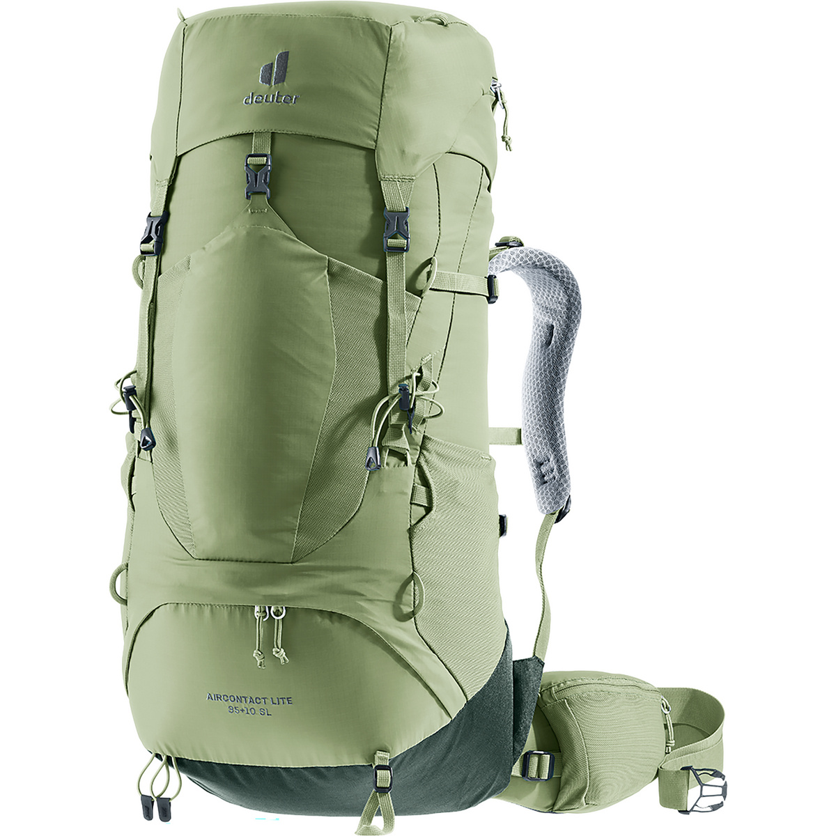 Deuter Damen Aircontact Lite 35+10 SL Rucksack (Größe 35+10L, oliv)