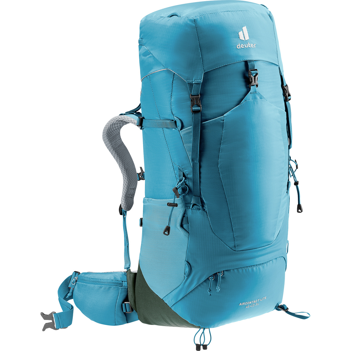 Deuter Damen Aircontact Lite 45+10 SL Rucksack (Größe 45+10L, blau)