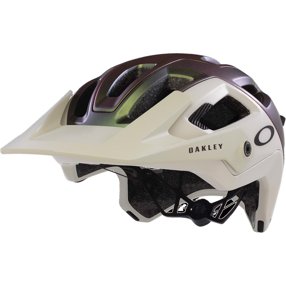 Oakley DRT5 Maven Fahrradhelm (Größe 54-58CM, weiss)