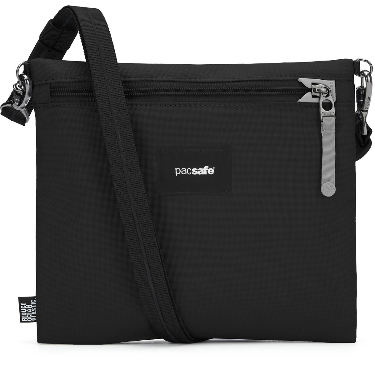 Pacsafe Borsa a tracolla Pacsafe Go (Taglia 3,5L, Nero)