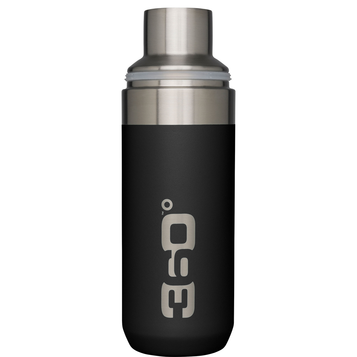 360 Degrees Gourde isotherme Vacuum Stainless (taille 750ML, Noir)