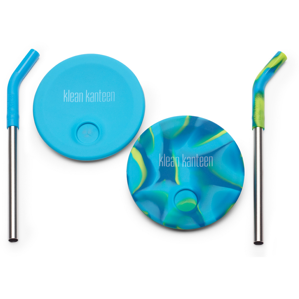 Image of Klean Kanteen Bambino Set coperchi + cannucce Cup Straw Lid confezione da 2