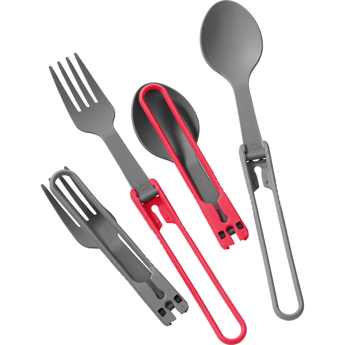 Image of MSR Set di cucchiaio e forchetta pieghevoli