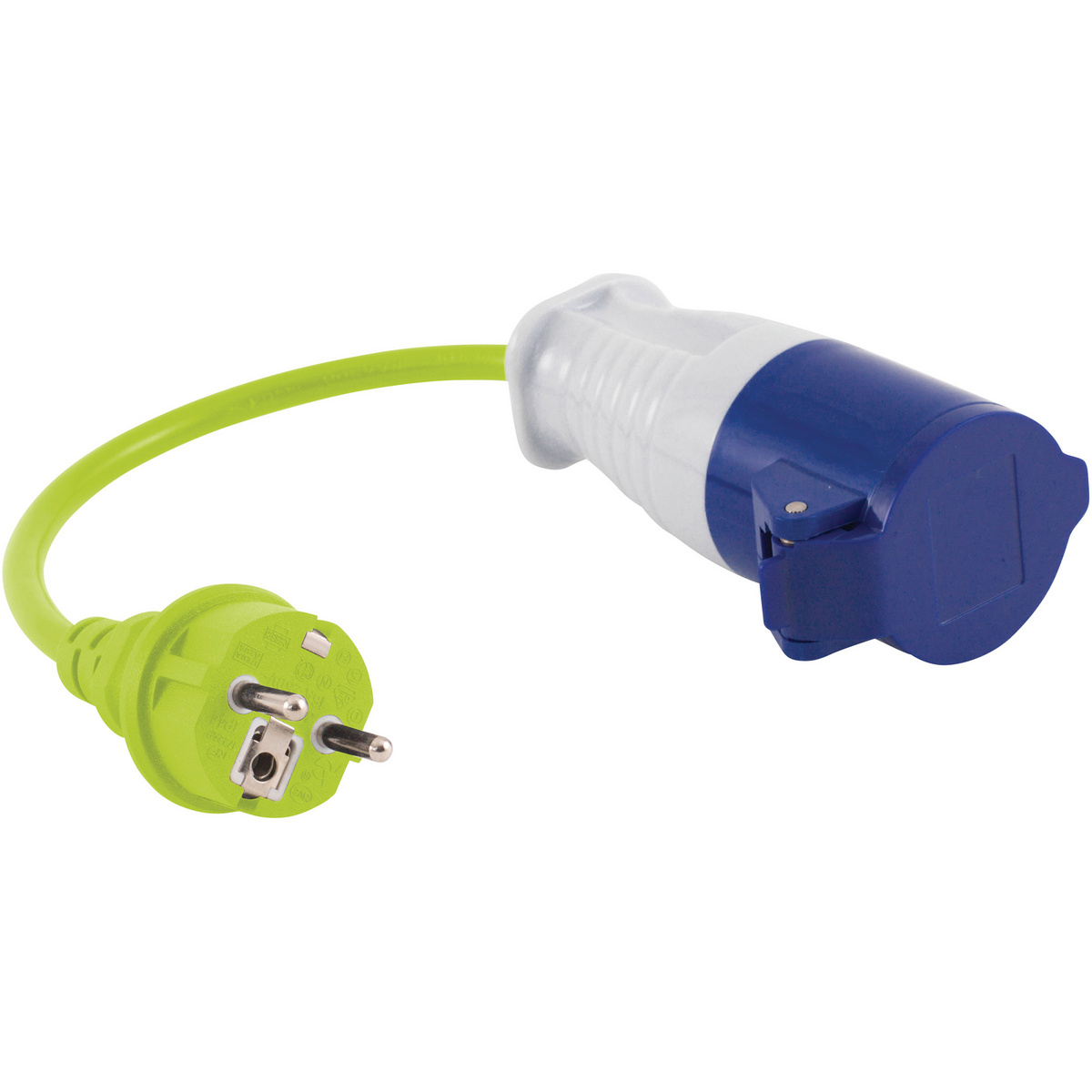 Outwell Presa di conversione Opus Conversion Plug 0.3 Mtr. (Taglia One Size, Verde)