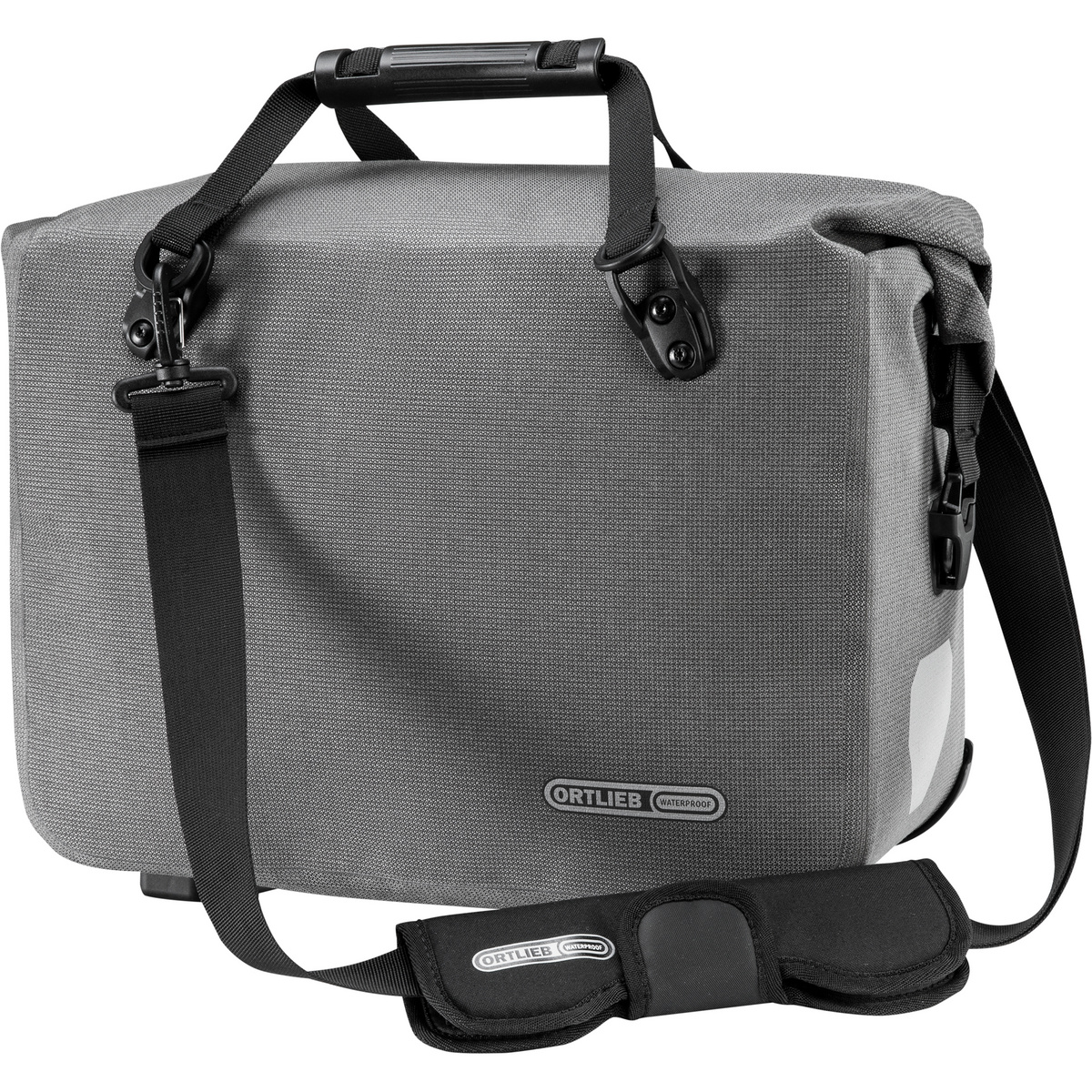 Ortlieb Office-Bag Urban Fahrradtasche (Größe One Size, grau)