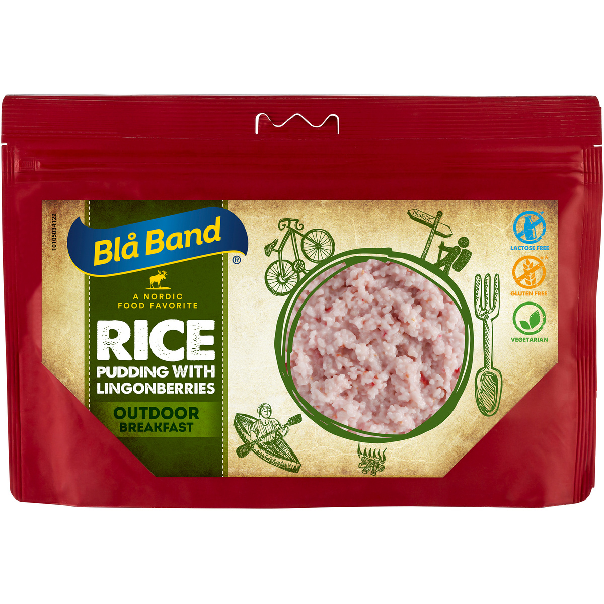 Image of Blå Band Budino di riso con mirtilli rossi