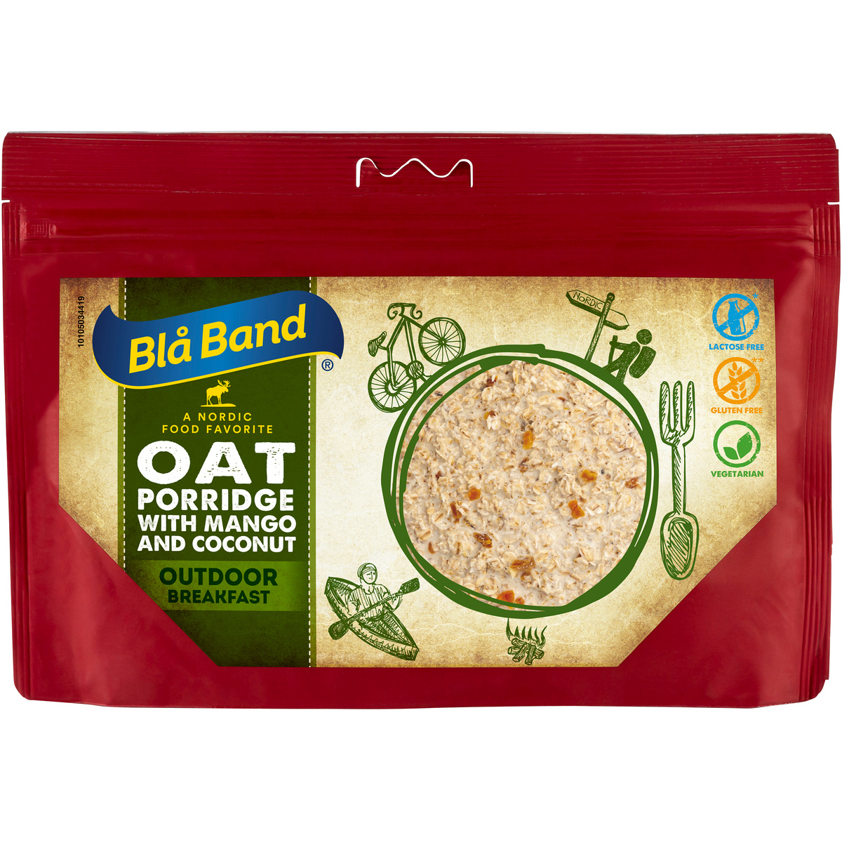 Blå Band Haferbrei mit Kokosnuss und Mango